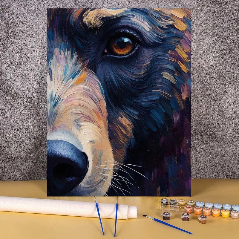 DIY Paint By Number Cat Animal Picture HandPainted Painting By Numbers For Adults On Canvas Unique Gift Home Wall Decor Bedroom (Copy) (Copy) (Copy)